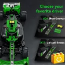 CaDA C55032W – Kick Sauber F1 Team versenyautó - 100% kompatibilis minden más kedvelt márkával CaDA C55032W – Kick Sauber F1 Team versenyautó - 100% kompatibilis minden más kedvelt márkával