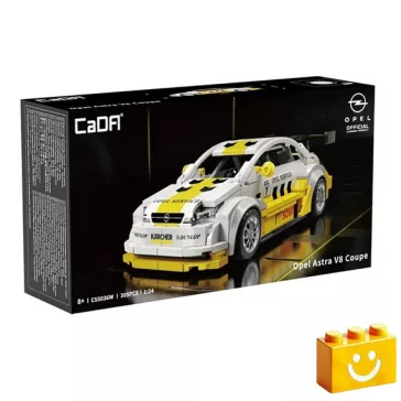   CaDA C55036W - Opel Astra V8 Coupé versenyautó - 100% kompatibilis minden más kedvelt márkával