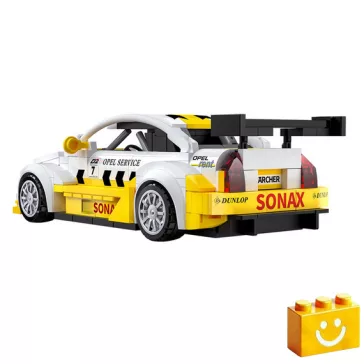   CaDA C55036W - Opel Astra V8 Coupé versenyautó - 100% kompatibilis minden más kedvelt márkával