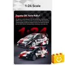 CaDA C55039W - Toyota GR Yaris Rally1 versenyautó - 100% kompatibilis minden más kedvelt márkával CaDA C55039W - Toyota GR Yaris Rally1 versenyautó - 100% kompatibilis minden más kedvelt márkával