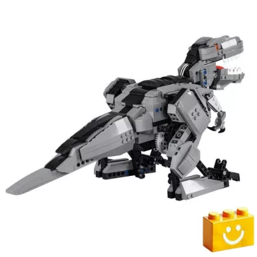   CaDA C59006W - Távirányítós Sétáló T-Rex - 100% technic-kompatibilis építőjáték
