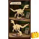 CaDA C59014W – Dinoszaurusz Fossília: Velociraptor modell - 100% kompatibilis minden más kedvelt márkával CaDA C59014W – Dinoszaurusz Fossília: Velociraptor modell - 100% kompatibilis minden más kedvelt márkával