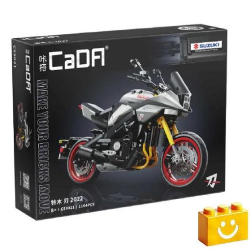 CaDA C59021W - Suzuki Katana motorkerékpár - 100% technic-kompatibilis építőjáték