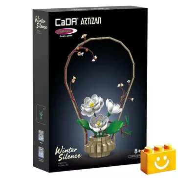   CaDA C59026W - Artizan - Téli virágok - 100% kompatibilis minden más kedvelt márkával
