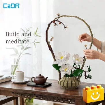   CaDA C59026W - Artizan - Téli virágok - 100% kompatibilis minden más kedvelt márkával