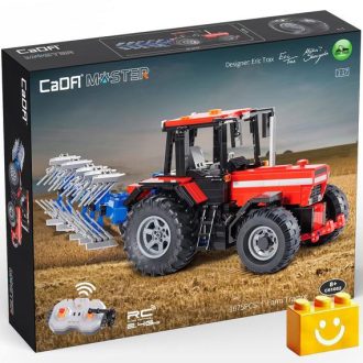   CaDA C61052W – Távirányítós Motoros RC Farm Traktor – 100% technic-kompatibilis építőjáték