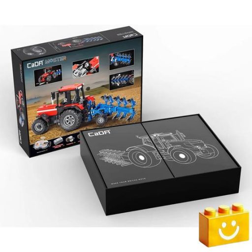 CaDA C61052W – Távirányítós Motoros RC Farm Traktor – 100% technic-kompatibilis építőjáték