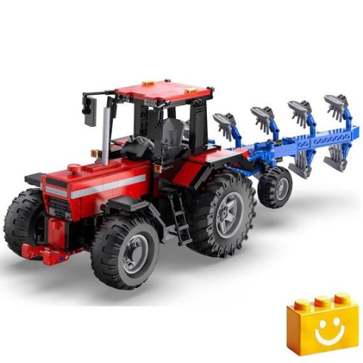CaDA C61052W – Távirányítós Motoros RC Farm Traktor – 100% technic-kompatibilis építőjáték