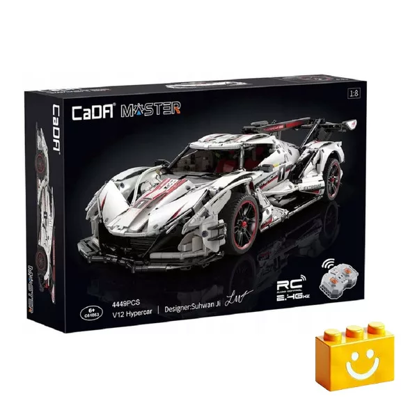 CaDA C61053W - Távirányítós Helios Supercar - 100% technic-kompatibilis építőjáték CaDA C61053W - Távirányítós Helios Supercar - 100% technic-kompatibilis építőjáték