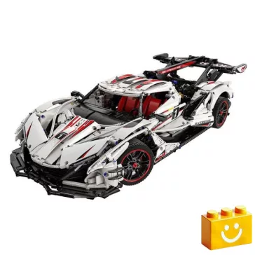   CaDA C61053W - Távirányítós Helios Supercar - 100% technic-kompatibilis építőjáték