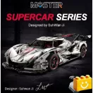 CaDA C61053W - Távirányítós Helios Supercar - 100% technic-kompatibilis építőjáték CaDA C61053W - Távirányítós Helios Supercar - 100% technic-kompatibilis építőjáték