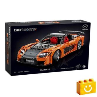   CaDA C61502W - Távirányítós Mazda RX-7 sportkocsi - 100% technic-kompatibilis építőjáték