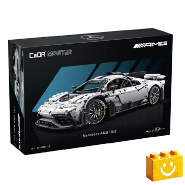   CaDA C61503W - Távirányítós Mercedes-AMG ONE - 100% technic-kompatibilis építőjáték