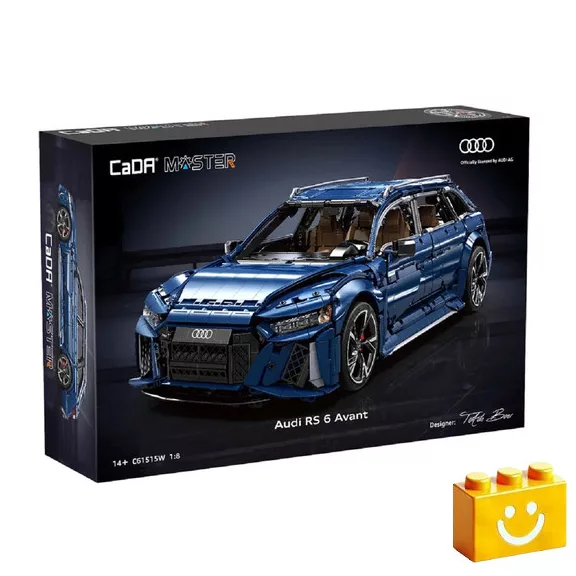 CaDA C61515W - Audi RS6 Avant - 100% technic-kompatibilis építőjáték CaDA C61515W - Audi RS6 Avant - 100% technic-kompatibilis építőjáték