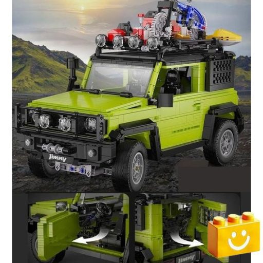 CaDA C62001W – Suzuki Jimny Terepjáró – 100% technic-kompatibilis építőjáték
