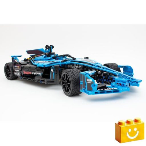 CaDA C64004W – Formula-E versenyautó – 100% technic-kompatibilis építőjáték
