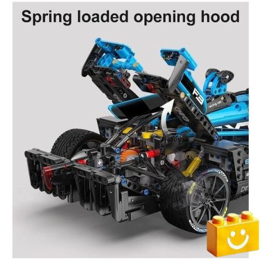 CaDA C64004W – Formula-E versenyautó – 100% technic-kompatibilis építőjáték