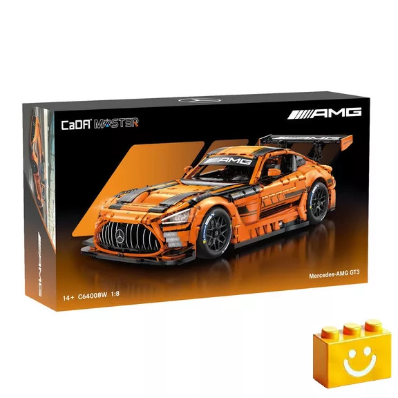 CaDA C64008W - Mercedes-AMG GT3 - 100% technic-kompatibilis építőjáték CaDA C64008W - Mercedes-AMG GT3 - 100% technic-kompatibilis építőjáték