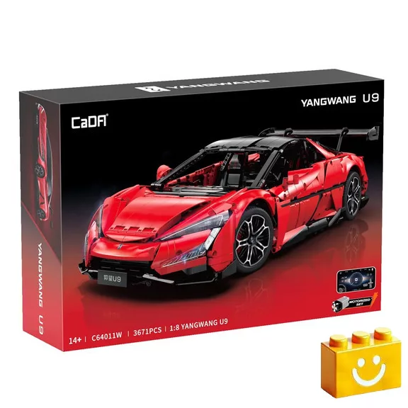CaDA C64011W – BYD YangWang U9 szuperautó – 100% technic-kompatibilis építőjáték CaDA C64011W – BYD YangWang U9 szuperautó – 100% technic-kompatibilis építőjáték