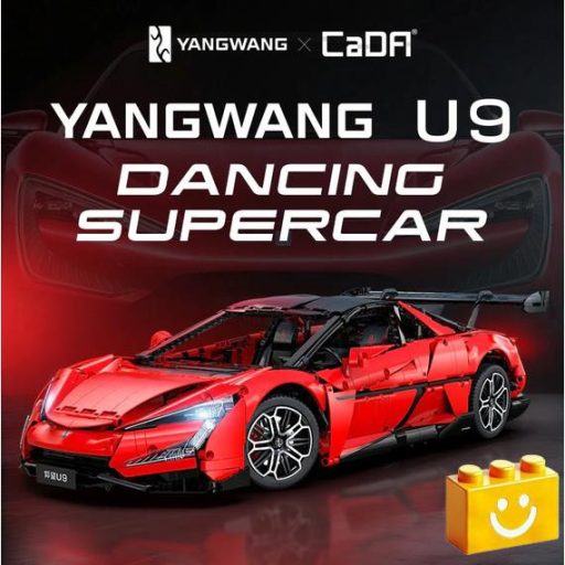 CaDA C64011W – BYD YangWang U9 szuperautó – 100% technic-kompatibilis építőjáték