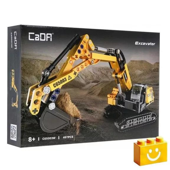 CaDA C65003W - Markológép -Exkavátor - 100% technic-kompatibilis építőjáték CaDA C65003W - Markológép -Exkavátor - 100% technic-kompatibilis építőjáték