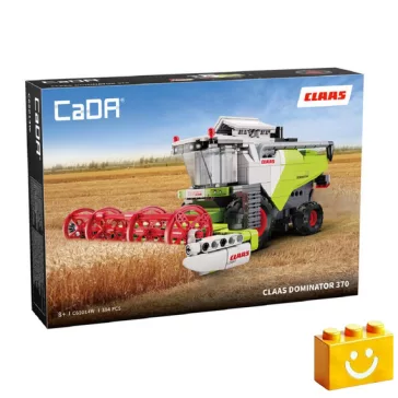   CaDA C65014W - CLAAS Dominator 370 kombájn - 100% technic-kompatibilis építőjáték