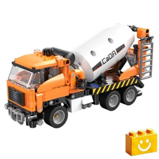 CaDA C65021W - Betonkeverő teherautó - 100% technic-kompatibilis építőjáték