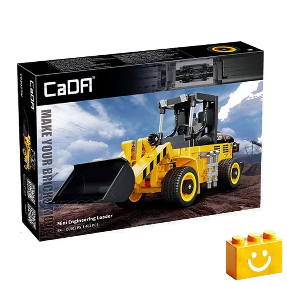 CaDA C65023W - Homlokrakodó - 100% technic-kompatibilis építőjáték CaDA C65023W - Homlokrakodó - 100% technic-kompatibilis építőjáték