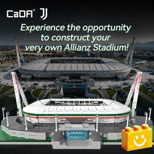 CaDA C66021W – Juventus Allianz Stadion – 100% kompatibilis minden más kedvelt márkával