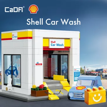   CaDA C66030W – Shell autómosó építőkészlet - 100% kompatibilis minden más kedvelt márkával