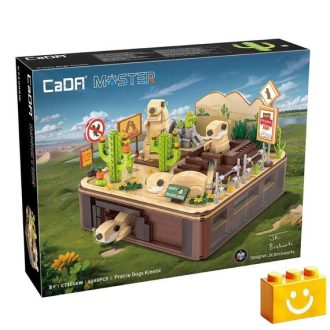   CaDA C71008W - Mormota Életvilág - 100% technic-kompatibilis építőjáték