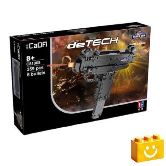   CaDA C81008W - UZI Játék géppisztoly - 100% technic-kompatibilis építőjáték