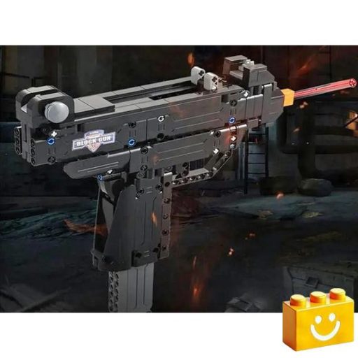 CaDA C81008W - UZI Játék géppisztoly - 100% technic-kompatibilis építőjáték