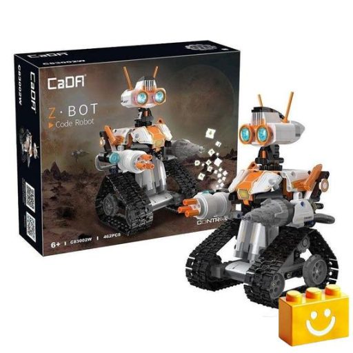 CaDA C83002W - Távirányítós Z-BOT Kódoló Robot - 100% technic-kompatibilis építőjáték