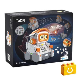   CaDA C83006W - Távirányítós Rajzoló, Kódoló Robot - 100% technic-kompatibilis építőjáték