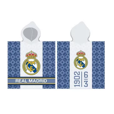 Real Madrid Legend strand törölköző poncsó 60x120 cm