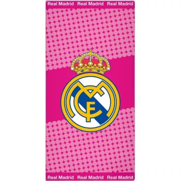   Real Madrid Pink fürdőlepedő, strand törölköző 70x140cm