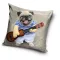Kutyás Guitar párnahuzat 40x40 cm