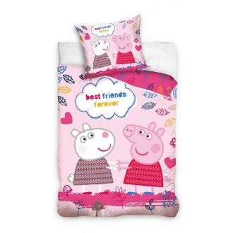 Peppa malac Forever ágyneműhuzat 140×200cm, 60x70 cm