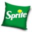 Sprite Lemon párnahuzat 40x40 cm