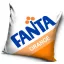 Fanta Orange Bubble párnahuzat 40x40 cm