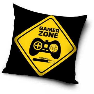 Gamer Zone párnahuzat 40x40 cm