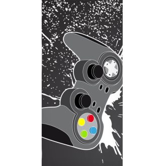 Gamer Console fürdőlepedő, strand törölköző 70x140cm