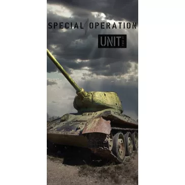   Tank Special Operation fürdőlepedő, strand törölköző 70x140cm