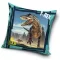 Dinoszaurusz T-Rex párnahuzat 40x40 cm