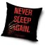 Rémálom az Elm utcában Never Sleep párnahuzat 40x40 cm