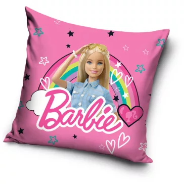 Barbie Rainbow párnahuzat 40x40 cm Velúr