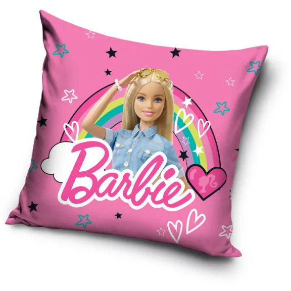 Barbie Rainbow párnahuzat 40x40 cm Velúr Barbie Rainbow párnahuzat 40x40 cm Velúr