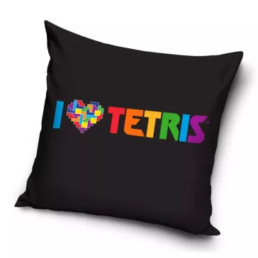Tetris Black párnahuzat 40x40 cm