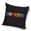 Tetris Black párnahuzat 40x40 cm